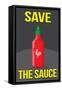 Save the Sauce-null-Framed Stretched Canvas