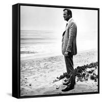 Save the Tiger, Jack Lemmon, 1973, Alone on the Shore-null-Framed Stretched Canvas