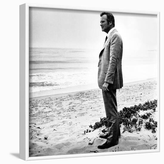 Save the Tiger, Jack Lemmon, 1973, Alone on the Shore-null-Framed Photo