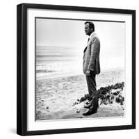 Save the Tiger, Jack Lemmon, 1973, Alone on the Shore-null-Framed Photo