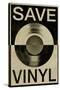 Save the Vinyl Music Poster-null-Stretched Canvas