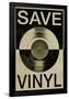 Save the Vinyl Music Poster-null-Framed Poster