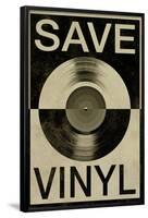 Save the Vinyl Music-null-Framed Poster