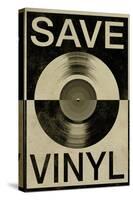 Save the Vinyl Music-null-Stretched Canvas