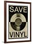 Save the Vinyl Music-null-Framed Art Print