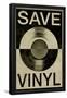 Save the Vinyl Music-null-Framed Poster