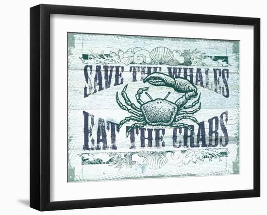 Save the Whales-null-Framed Giclee Print