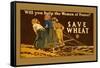 Save Wheat-Edward Penfield-Framed Stretched Canvas