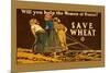 Save Wheat-Edward Penfield-Mounted Premium Giclee Print