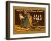 Save Wheat-Edward Penfield-Framed Art Print