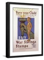 Save Your Child-Herbert Andrew Paus-Framed Art Print