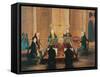 Savile Green Party of Seven, 1836-George Kershaw-Framed Stretched Canvas