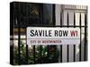 Savile Road, Street Sign, London, England, United Kingdom, Europe-Rawlings Walter-Stretched Canvas