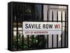 Savile Road, Street Sign, London, England, United Kingdom, Europe-Rawlings Walter-Framed Stretched Canvas