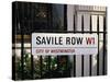 Savile Road, Street Sign, London, England, United Kingdom, Europe-Rawlings Walter-Stretched Canvas