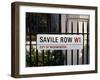 Savile Road, Street Sign, London, England, United Kingdom, Europe-Rawlings Walter-Framed Photographic Print