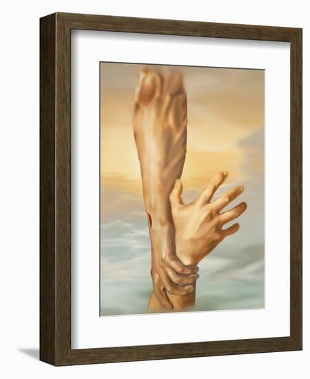 Saving Grace-Ron Marsh-Framed Art Print