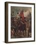 'Saving the Colours: the Guards at the Battle of Inkerman, 1854' (1906)-Robert Gibb-Framed Giclee Print