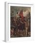 'Saving the Colours: the Guards at the Battle of Inkerman, 1854' (1906)-Robert Gibb-Framed Giclee Print