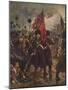 'Saving the Colours: the Guards at the Battle of Inkerman, 1854' (1906)-Robert Gibb-Mounted Giclee Print