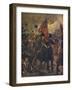 'Saving the Colours: the Guards at the Battle of Inkerman, 1854' (1909)-Robert Gibb-Framed Giclee Print