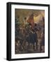 'Saving the Colours: the Guards at the Battle of Inkerman, 1854' (1909)-Robert Gibb-Framed Giclee Print