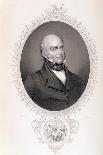 John Quincy Adams (1767-1848) from "The History of the United States," Vol. II, by Charles Mackay-Savinien Edme Dubourjal-Framed Giclee Print