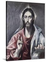 Savior of the World-El Greco-Stretched Canvas