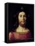 Saviour of the World-Giovanni Bellini-Framed Stretched Canvas