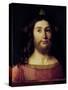 Saviour of the World-Giovanni Bellini-Stretched Canvas