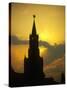 Saviour's Tower, Kremlin, Moscow, Russia-Jon Arnold-Stretched Canvas