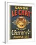 Savon Le Chat-null-Framed Giclee Print