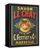 Savon Le Chat-null-Framed Stretched Canvas