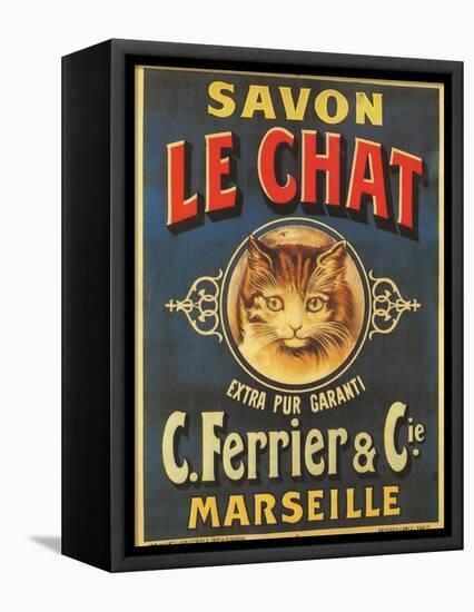 Savon Le Chat-null-Framed Stretched Canvas