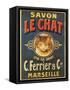 Savon Le Chat-null-Framed Stretched Canvas