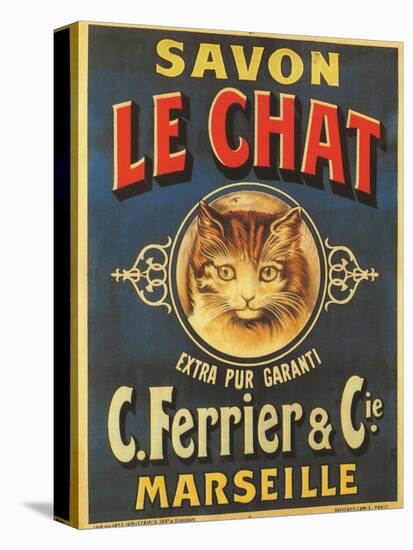 Savon Le Chat-null-Stretched Canvas