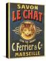 Savon Le Chat-null-Stretched Canvas