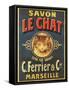 Savon Le Chat-null-Framed Stretched Canvas