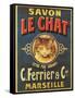 Savon Le Chat-null-Framed Stretched Canvas