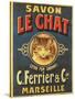 Savon Le Chat-null-Stretched Canvas