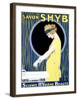 Savon Shyb-Rene Lelong-Framed Giclee Print