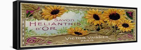 Savon Sunflowers-null-Framed Stretched Canvas