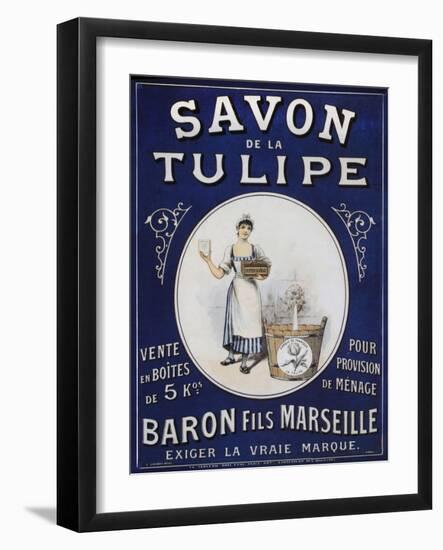 Savon Tulipe-Vintage Apple Collection-Framed Giclee Print