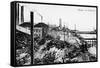 Savona Iron and Steelworks, Postcard, Italy, 20th Century-null-Framed Stretched Canvas