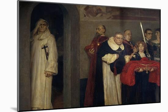 Savonarola Refusing Honour Offered by Pope Alexander Vi-Giulio Bargellini-Mounted Giclee Print