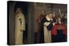 Savonarola Refusing Honour Offered by Pope Alexander Vi-Giulio Bargellini-Stretched Canvas