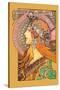 Savonnerie de Bagnolet-Alphonse Mucha-Stretched Canvas