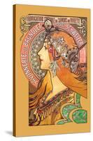 Savonnerie de Bagnolet-Alphonse Mucha-Stretched Canvas