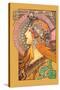 Savonnerie de Bagnolet-Alphonse Mucha-Stretched Canvas