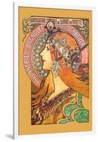 Savonnerie de Bagnolet-Alphonse Mucha-Framed Art Print